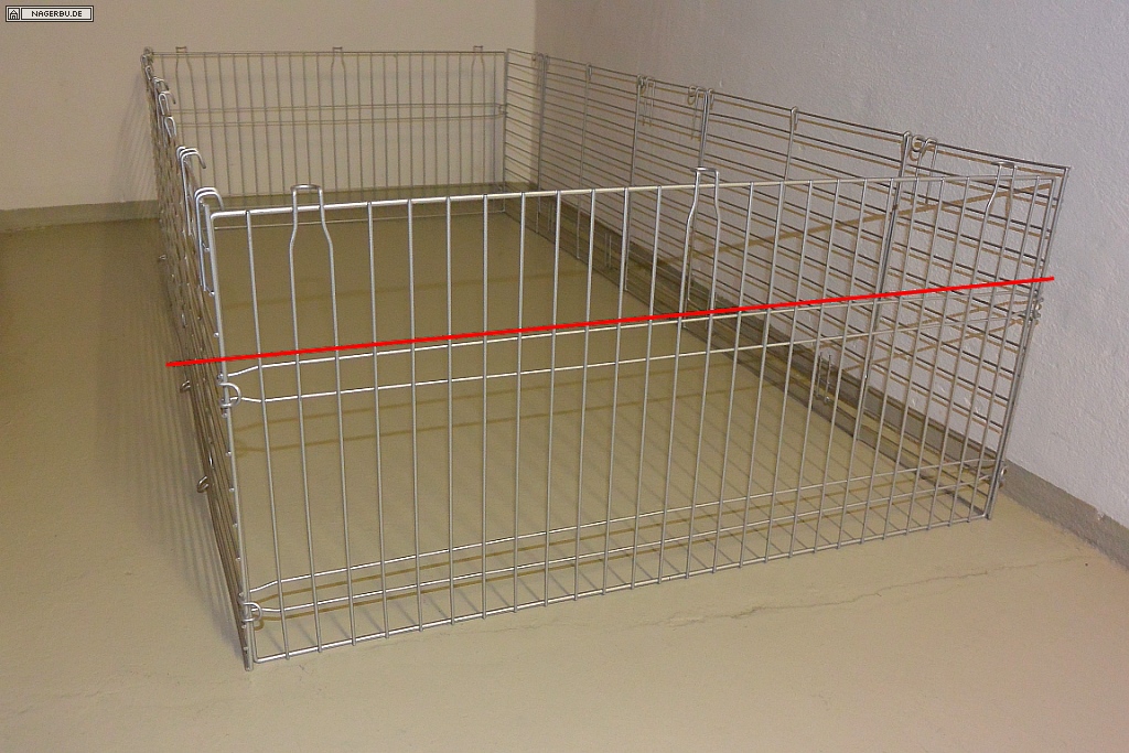 More4Pets Colosseum auf Meerschweinchentauglichkeit umbauen