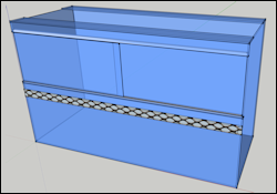 Terrarium 1200x500x700mm