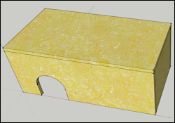 Häuser - Haus 324x166x133