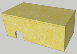 Häuser - Haus 324x166x133